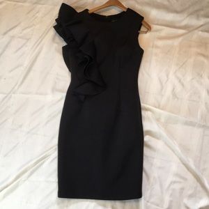 Betsy Adam black formal dress